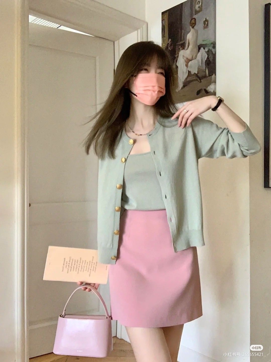 phối đồ pastel cùng gen Z công sở