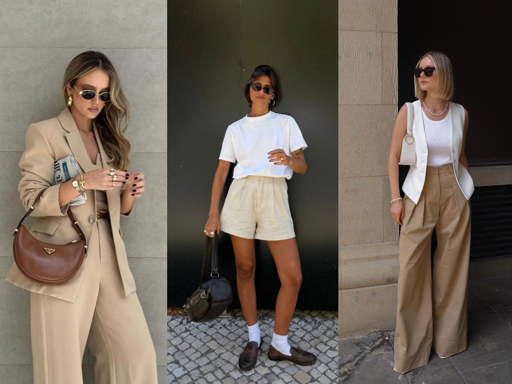 Khám phá bí quyết phối đồ với màu beige