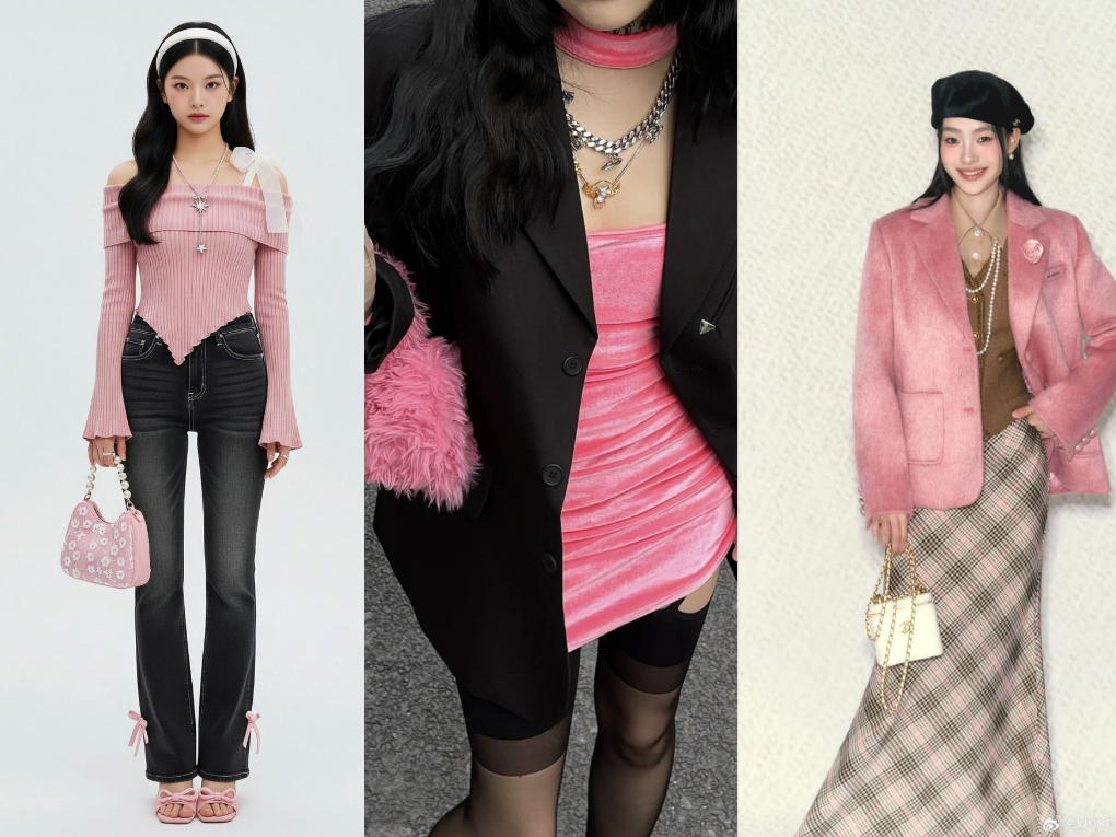 Bí quyết phối đồ màu hồng giúp nàng tỏa sáng mùa thu đông 2025