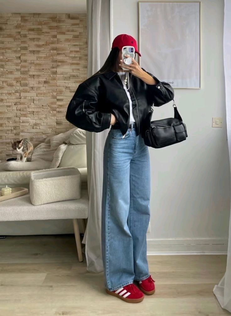 Áo thun oversized khoác bomber phóng khoáng