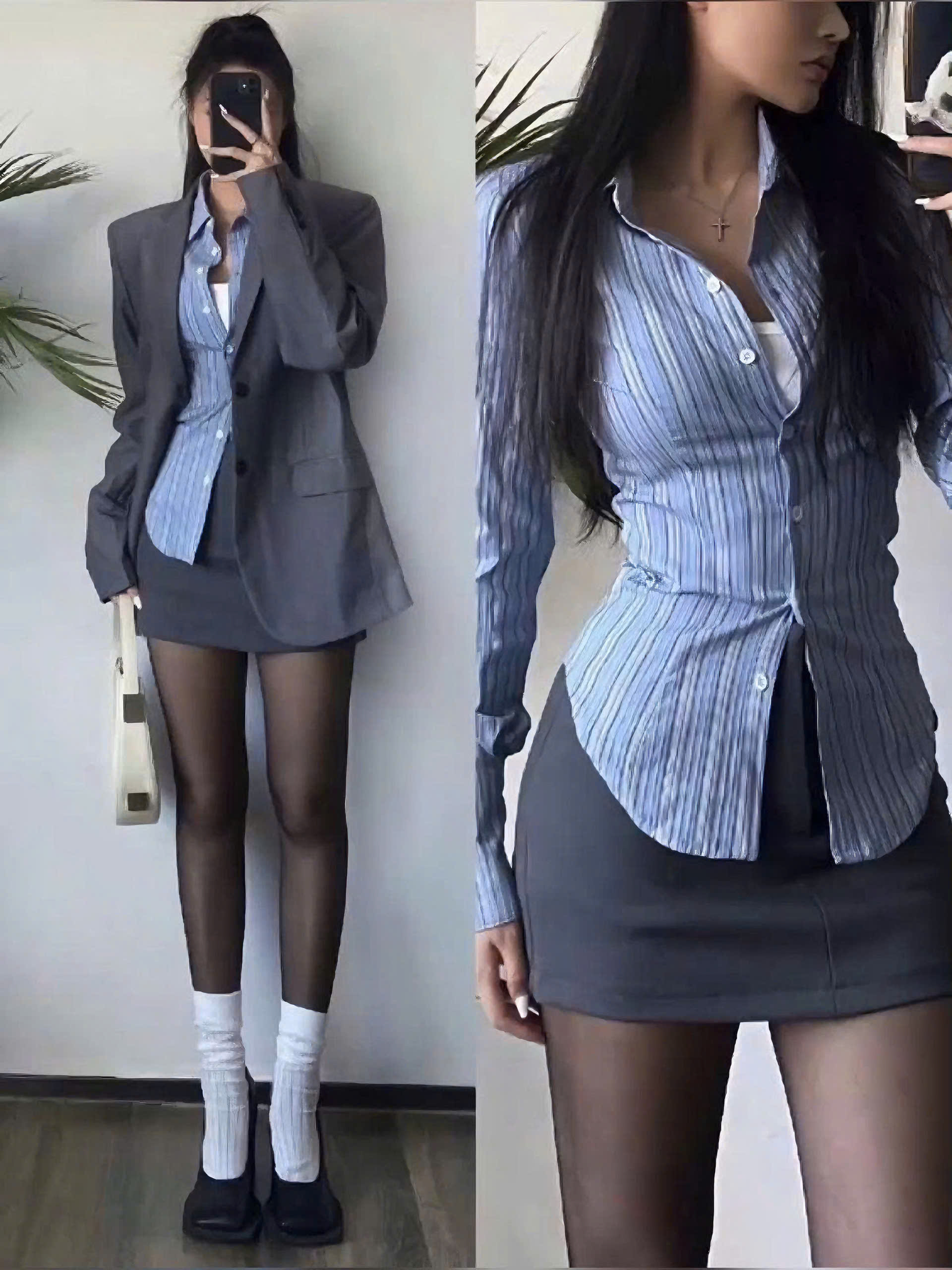 Quần tây ống rộng – xu hướng thời trang công sở Gen Z