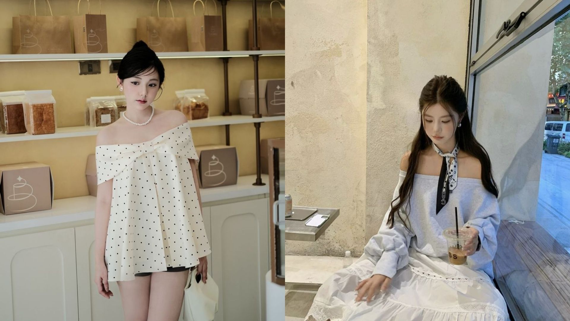 5 cách phối đồ với áo trễ vai giúp nàng “hack dáng”