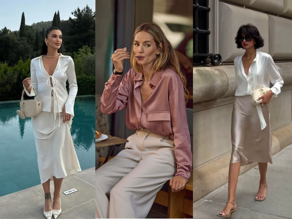 Chạm Vào Sang Trọng: Áo Sơ Mi Lụa Và Nghệ Thuật Mix Đồ Đẳng Cấp