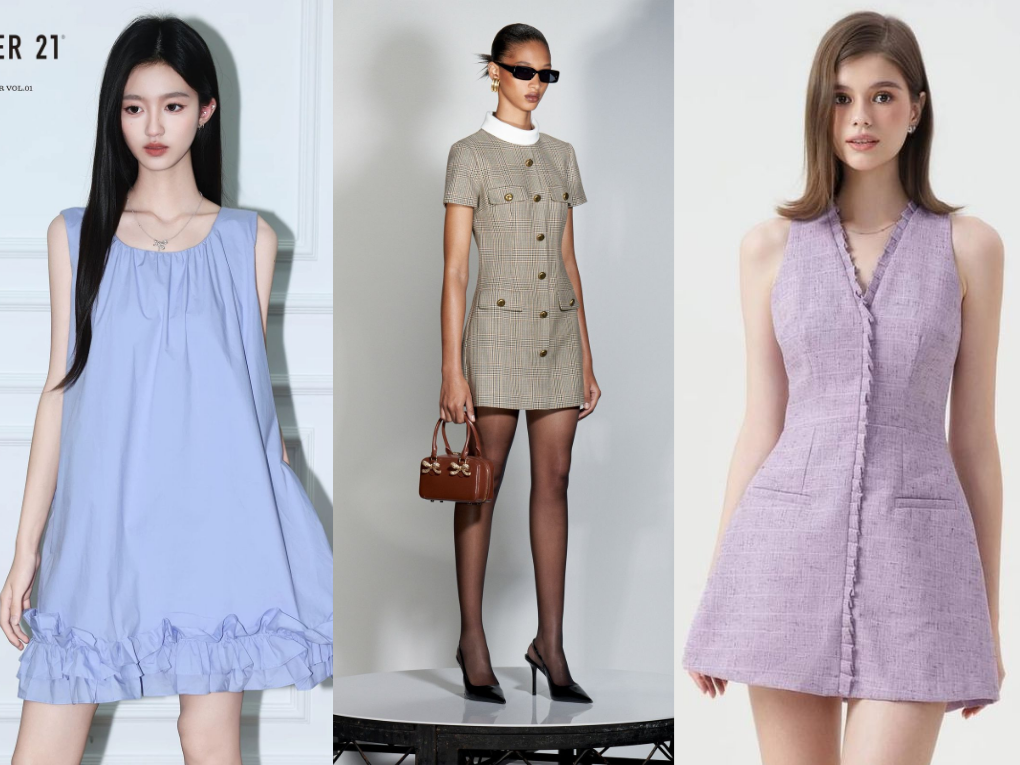 Cách phối đầm suông khiến nàng nổi bật mọi lúc mọi nơi