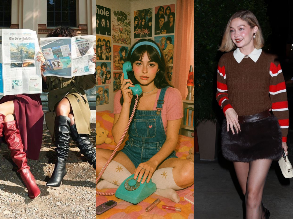 Gợi ý phối đồ Phong cách Retro cho những ngày cuối thu