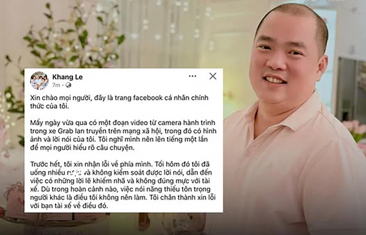 Nhạc sĩ Minh Khang lên tiếng xin lỗi sau ồn ào.