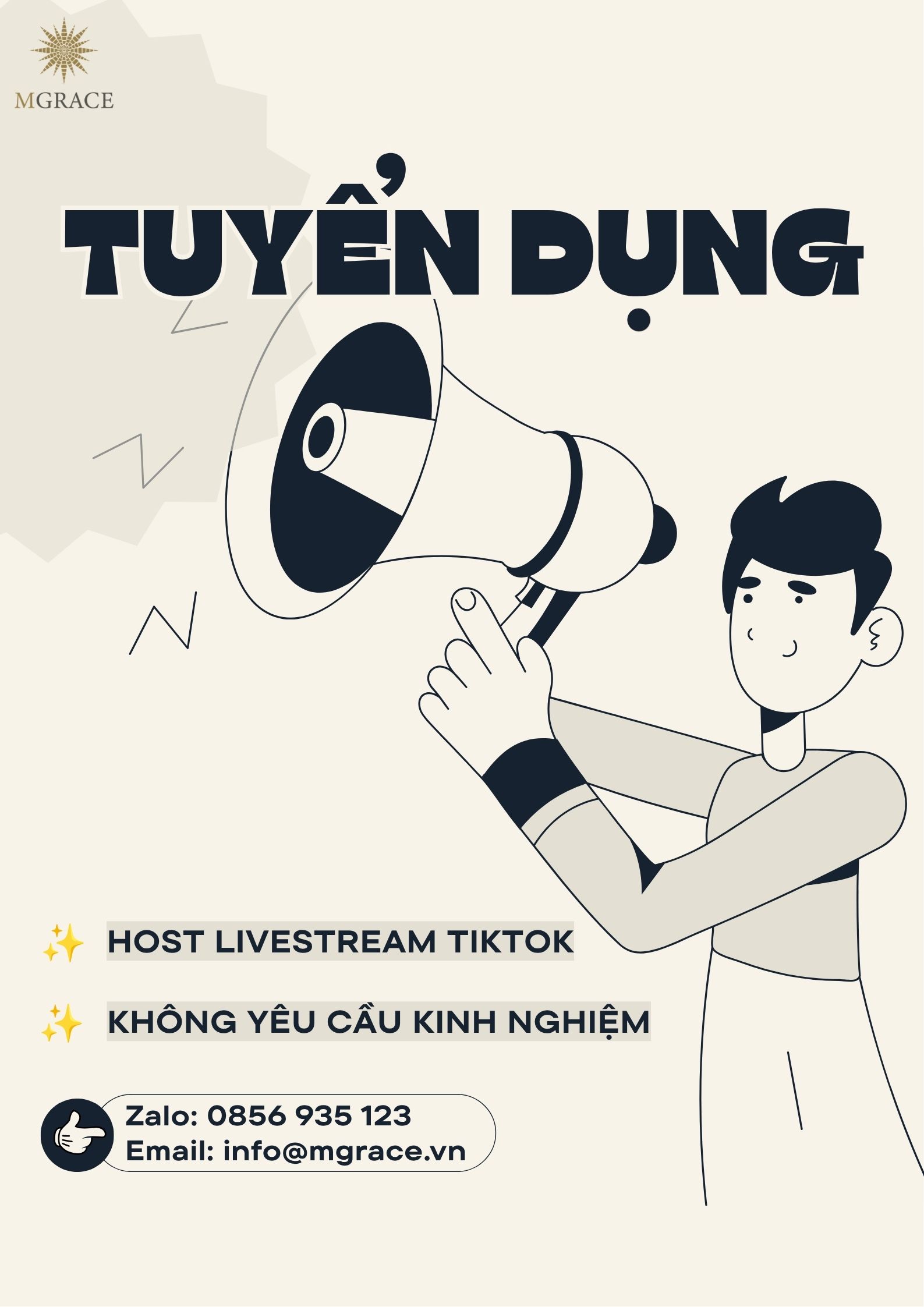 Host Livestream part-time