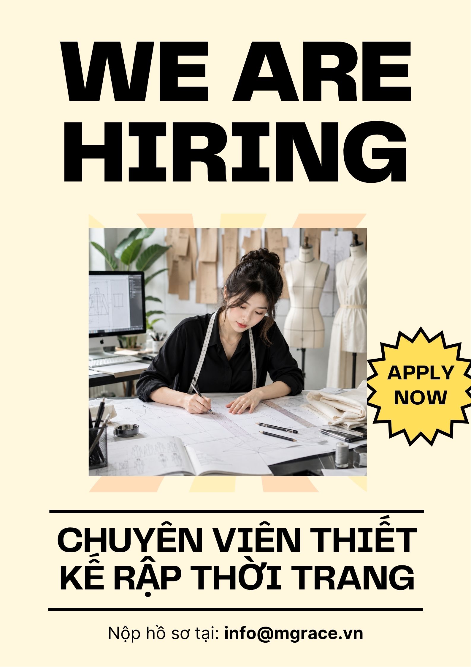 THIẾT KẾ RẬP THỜI TRANG